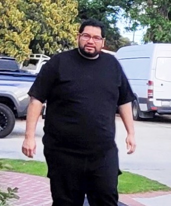 Man in Black shirt
