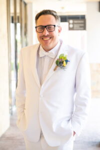 Man in White Suit