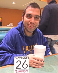 Young Man in Blue Sweater