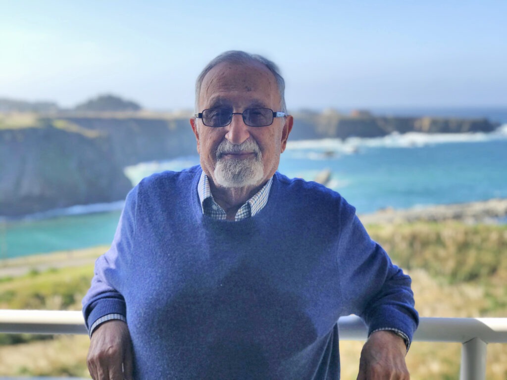 Man in Blue Sweater