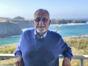 Man in Blue Sweater