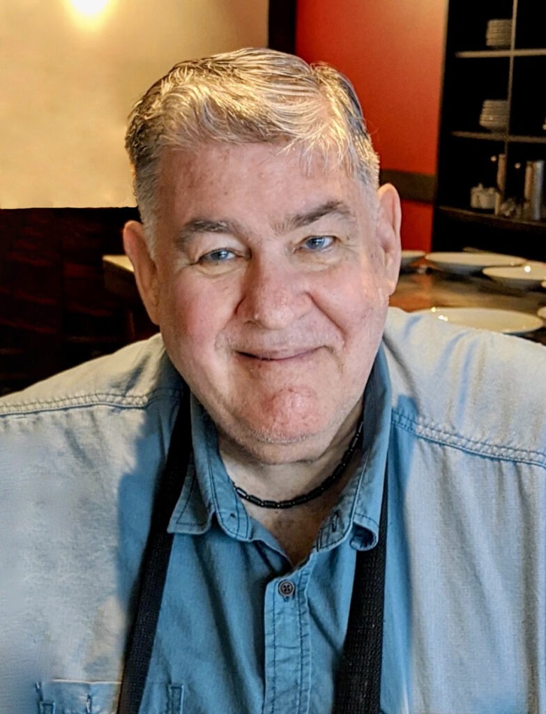 Man in restaurant