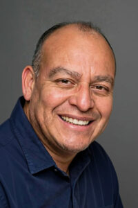 Portrait of man on a grey background