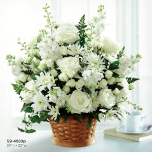 Basket Flower Arrangement S9-4980p