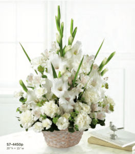 Basket Flower Arrangement S7-4450p
