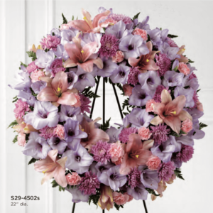 Wreath Flower Arrangement S29-4502s