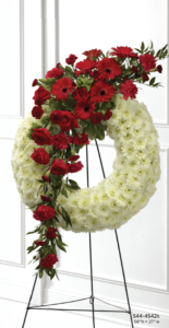 Wreath Flower Arrangement S44-4542s