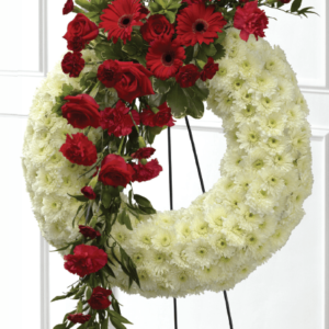 Wreath Flower Arrangement S44-4542s