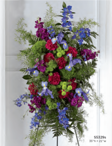 Standing Spray Flower Arrangement S5329s