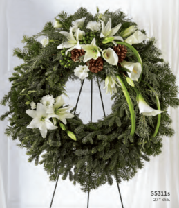 Wreath Flower Arrangement S5311s